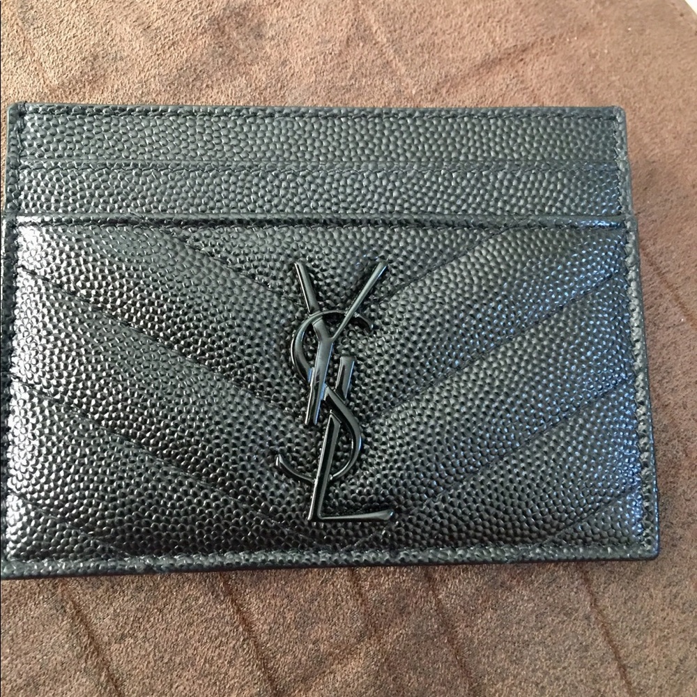 Brand new ysl card holder.